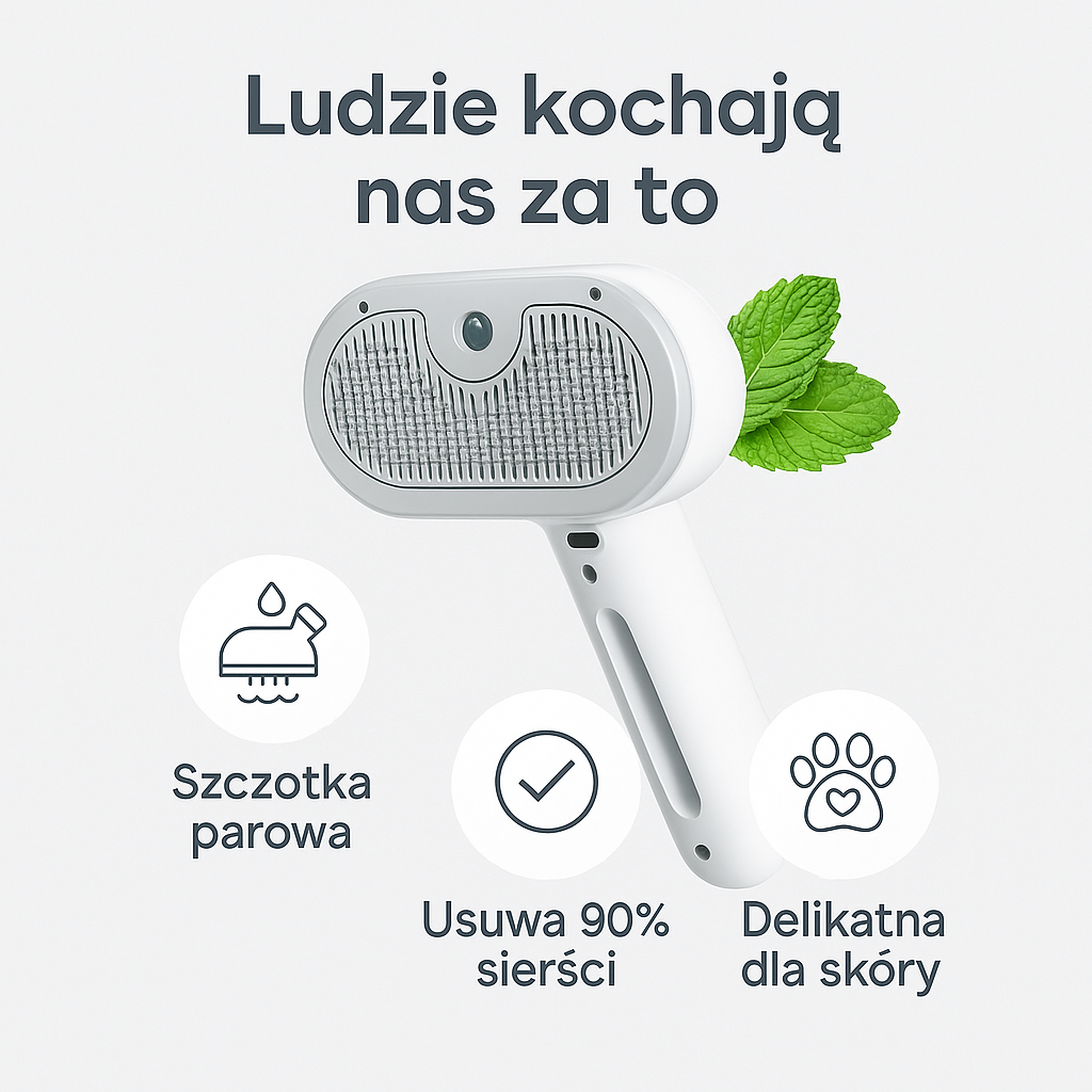 Steamsoft – parowa szczotka dla pupila